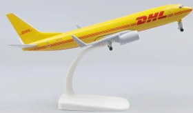 تصویر ماکت هواپیما بوئینگ 737 دی اچ ال | Airplane Model 20CM Boeing 737 DHL 