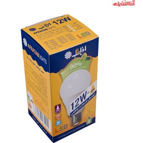 تصویر لامپ ال ای دی افراتاب مدل AF-G65-12W ظرفیت ۱۲ وات با پایه E27 