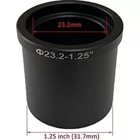 تصویر مبدل چشمی 23.2 میلی‌متر به 1.25 اینچ (31.75 میلی‌متر) 