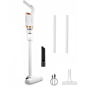 تصویر جارو عصایی ۶ کاره شارژی مدل hy118 Wireless vacum cleaner