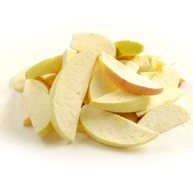 تصویر سیب خشک پفکی فریزدرایر 