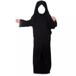 تصویر چادر ملی مشکی کودک و نوجوان برند خدمتگزاران مدل 701408 و 701417 