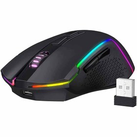 تصویر ماوس گیمینگ بی‌سیم ردراگون مدل M693 Trident Pro Redragon M693 Trident Pro Wireless Optical Gaming Mouse