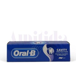 تصویر خمیر دندان اورال بی مدل cavity protect mint حجم 100 میلی لیتر ا Oral B cavity protect mint toothpaste 100ml Oral B cavity protect mint toothpaste 100ml