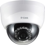 تصویر دوربین تحت شبکه دی لینک DCS-6115 D-Link DCS-6115 HD Indoor Fixed Dome Camera with Color Night Vision