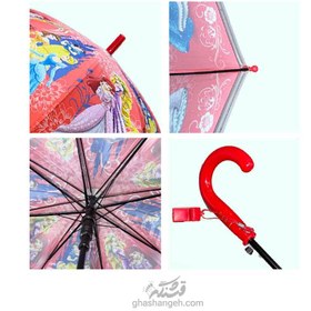 تصویر چتر طرح دیزنی قرمز 