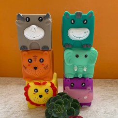 تصویر مکعب نرم سیلیکونی 