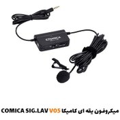 تصویر میکروفون یقه ای کامیکا مدل SIG.LAV V05 
