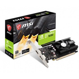 تصویر گرافیک استوک MSI Geforce GT 1030 ظرفیت 2 گیگ 