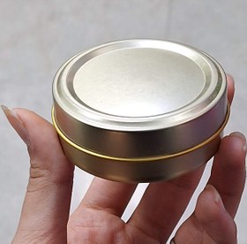 تصویر قوطی فلزی قطر6/5 