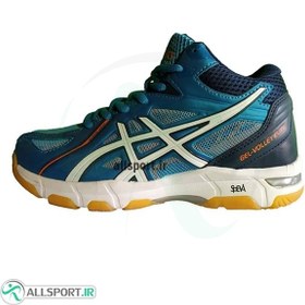 تصویر کفش والیبال زنانه اسیکس Asics Gel Volley Elite 2 Blue 