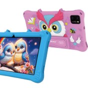 تصویر تبلت تلزیل telzeal p702 | سیم کارت خور | کودکانه طرح انگری بردز | رم 6 حافظه 256 | 7اینچ 