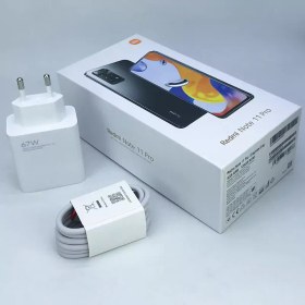 تصویر شارژر اورجینال شیائومی 67W با کابل usb-c پک دار Xiaomi adapter 67W