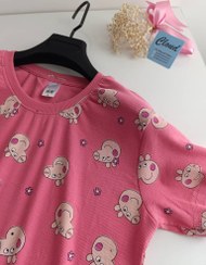 تصویر تیشرت زنانه کبریتی اچ اند ام 