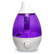 تصویر بخور سرد اشکی اورجینال | دستگاه رطوبت‌ساز ۳ لیتری با چراغ LED و خاموشی خودکار 