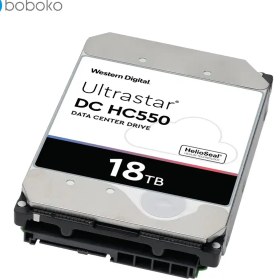 تصویر هارد دیسک اینترنال وسترن دیجیتال مدل Ultrastar ظرفیت 18 ترابایت وسترن دیجیتال Ultrastar ظرفیت 18 ترابایت