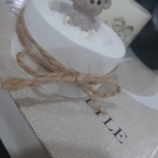 تصویر گیفت شمع تدی 