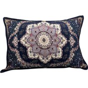 تصویر روبالشی مخمل کتیبه ای بسته دو عددی کد 18443 