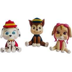 تصویر تاپر کیک سگهای نگهبان - گوگولی ها 