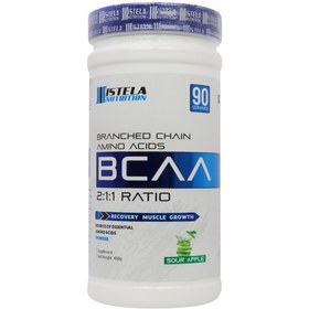 تصویر پودر مدل BCAA با طعم سیب وزن 450 گرم 