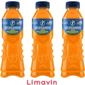 تصویر نوشیدنی ورزشی داینامین باکس ۶ عددی پرتقال Sports drink dynamin box 6 pieces orange