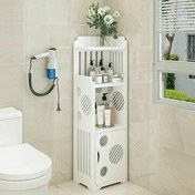 تصویر شلف ایستاده حمام و سرویس بهداشتی 