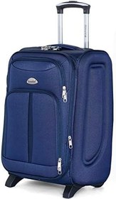 تصویر Senator Soft-Shell Checked Luggage 24 Inches Medium Suitcase for Unisex KH108 | Ultra Lightweight Expandable EVA With Wheels 2 (Checked Luggage 24-Inch, Navy Blue) 