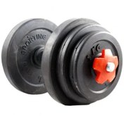 تصویر دمبل متغیر ۱۰ کیلوگرمی بسته ۲ عددی 