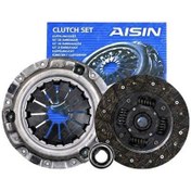 تصویر کیت کلاچ پژو ۴۰۵ برند آیسین شامل دیسک و صفحه و بلبرینگ 