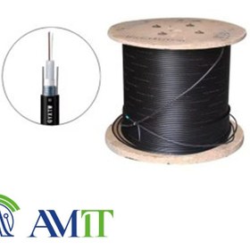 تصویر کابل فیبر نوری سینگل مود 2core دراپ indoor 