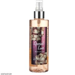 تصویر بادی اسپلش زنانه بادی لاکچری مدل Special Love حجم 236 میلی لیتر Body Luxuries Special Love Body Splash For Women 236ml