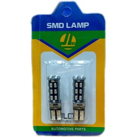 تصویر لامپ چراغ کوچک ماشین 28 ال ای دی بسته 2 عددی 