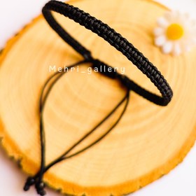 تصویر دستبند بافت مربعی 