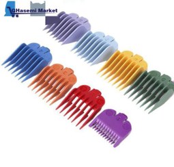 تصویر ست شانه رنگی ماشین اصلاح وال پک 8 عددی Wahl 8-Pack Color-Coded Cutting Guides