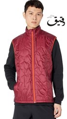 تصویر جلیقه ورزشی بروکس مردانه Brooks shield Hybrid vest زرشکی Brooks shield Hybrid vest