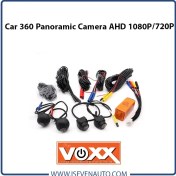 تصویر دوربین ۳۶۰ درجه خودرو 