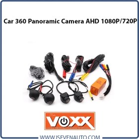 تصویر دوربین ۳۶۰ درجه خودرو 