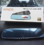 تصویر آینه وسط خودرو سه کاره برند WINER 