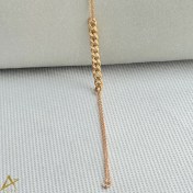 تصویر دستبند طلا زنانه مینیمال کد A45 
