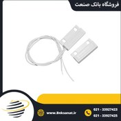 تصویر میکروسوئیچ مگنتی مغناطیسی 2 سیم سفید 