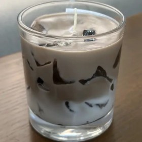 تصویر شمع آیس لته - قهوه ice_latte candle