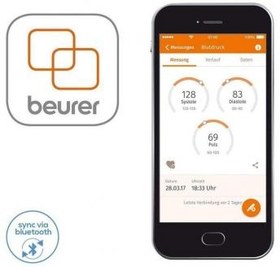 تصویر فشارسنج بیورر مدل BEURER BM77 ا Beurer BM77 Blood Pressure Monitor Beurer BM77 Blood Pressure Monitor
