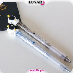 تصویر روان نویس فشاری فضا نورد Astronaut Press Gel Pen