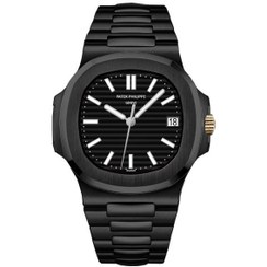 تصویر ساعت مچی پتک فیلیپ ناتیلوس مردانه تمام مشکی 
