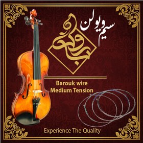 تصویر سیم ویولن باروک 