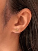 تصویر گوشواره پاپیون ظریف 