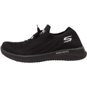 تصویر کفش پیاده روی اسکیچرز زنانه و دخترانه طوسی 