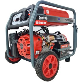 تصویر موتور برق 10 کیلووات دنیز بنزینی مدل ZSP18000E Gasoline generator deniz ZSP18000E