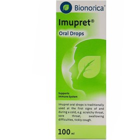 تصویر قطره خوراکی ایموپرت بیونوریکا Bionorica Imupret Oral Drops 100 ml