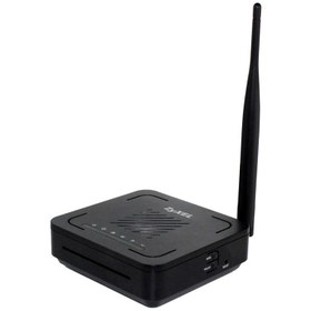 تصویر مودم روتر ADSL 2 Plus بی سیم زایکسل مدل DEL1201-T10A/B 